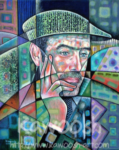 Portrait of Hameed Almukhtar, 2014